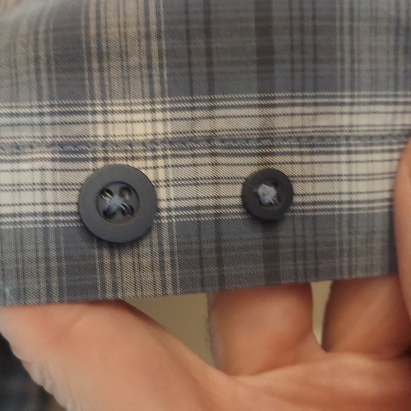 VAN HEUSEN Plaid Button Down Long Sleeve Collared Vented Shirt - Picture 11 of 14